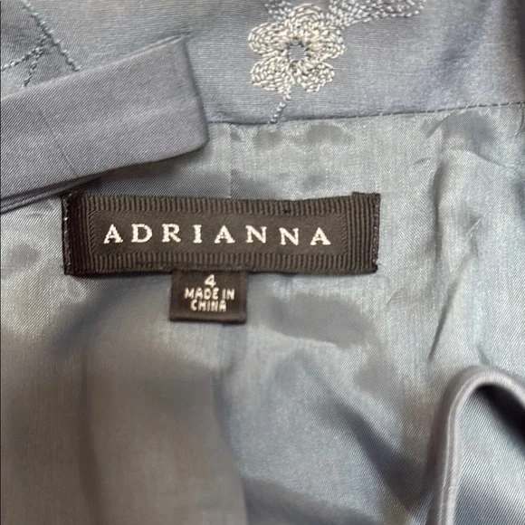 Evening Dress Embroidered Set - 2 piece - Picture 2 of 4